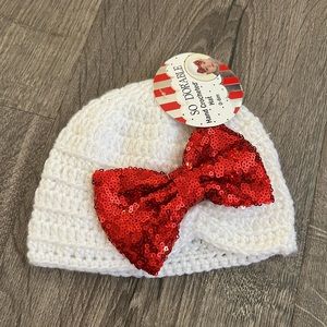 Newborn Christmas hat